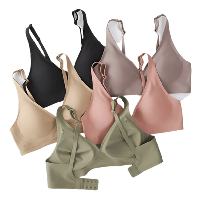 Soft Wireless Deep V Bralette
