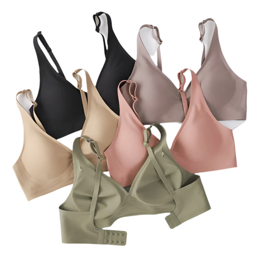 Soft Wireless Deep V Bralette