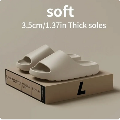 Coconut Slippers Cloud Thick-soled Sandals Summer Fashion Soft Bottom Beach Men Slippers Women's Sandals  EVA Slides