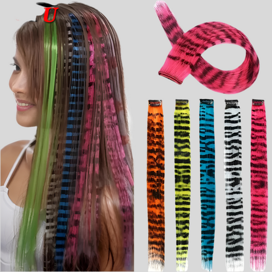 LUPU Synthetic Feather Hair Extension