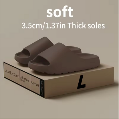 Coconut Slippers Cloud Thick-soled Sandals Summer Fashion Soft Bottom Beach Men Slippers Women's Sandals  EVA Slides