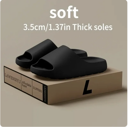 Coconut Slippers Cloud Thick-soled Sandals Summer Fashion Soft Bottom Beach Men Slippers Women's Sandals  EVA Slides