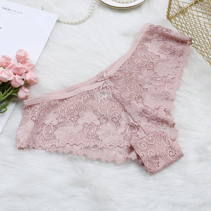 Sexy Lace Mid-Rise Panties