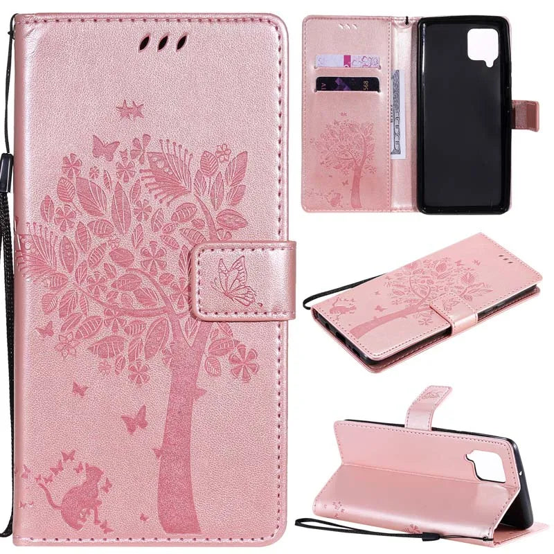 PU Leather Wallet Case for Samsung Galaxy A Series