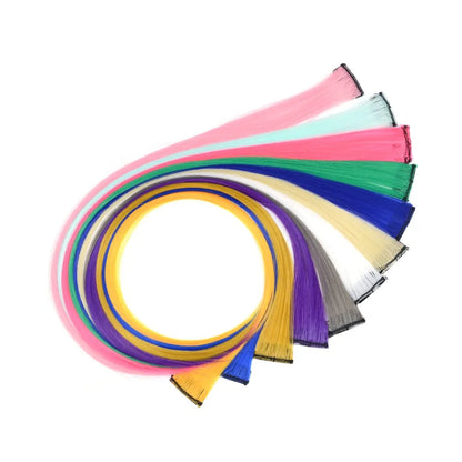 Synthetic Clip-In Hair Extensions