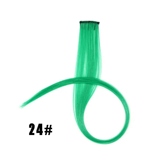 Synthetic Clip-In Hair Extensions