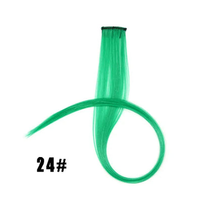 Synthetic Clip-In Hair Extensions