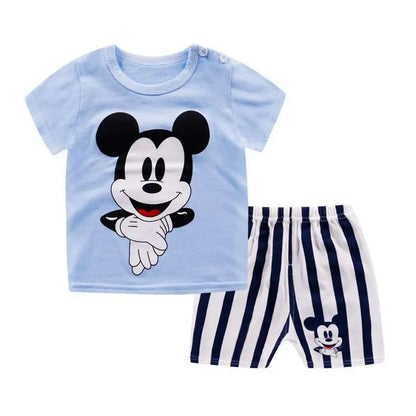 Casual Baby & Kids Sport Clothing Set – Disney Mickey Mouse (Boys, 9M–4Y)