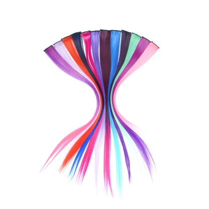 Synthetic Clip-In Hair Extensions