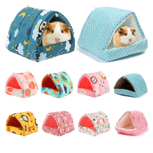 Winter Cartoon Animal Nest Bed