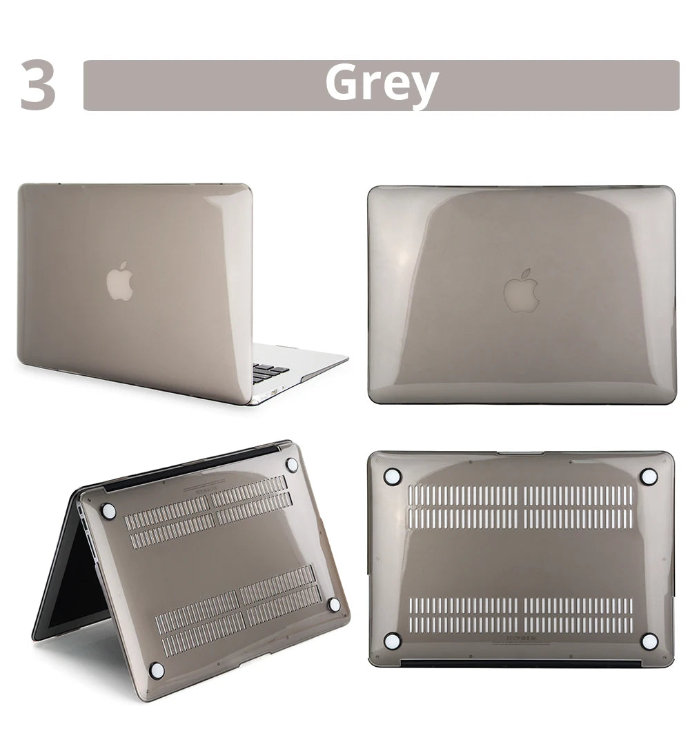 Crystal Clear Laptop Case for MacBook
