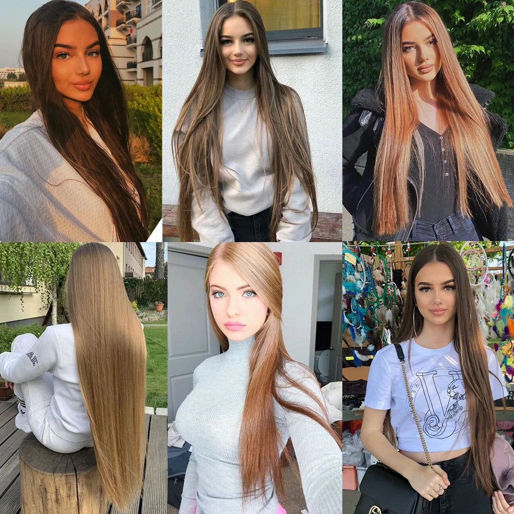 No Clips Natural Hair Extension