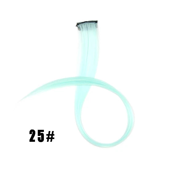 Synthetic Clip-In Hair Extensions