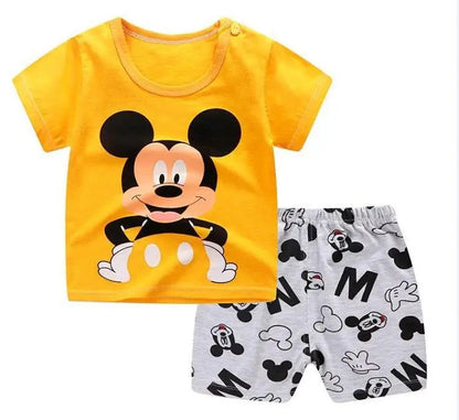 Casual Baby & Kids Sport Clothing Set – Disney Mickey Mouse (Boys, 9M–4Y)