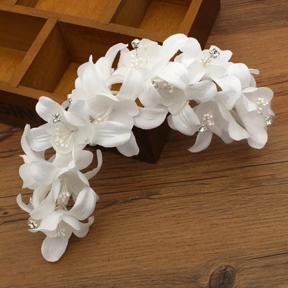 Bridal Pearl & Rhinestone Hair Comb – Elegant Wedding Headpiece