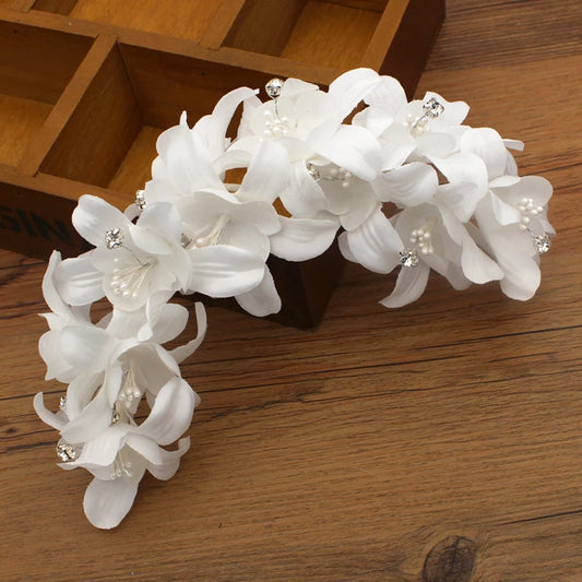 Bridal Pearl & Rhinestone Hair Comb – Elegant Wedding Headpiece