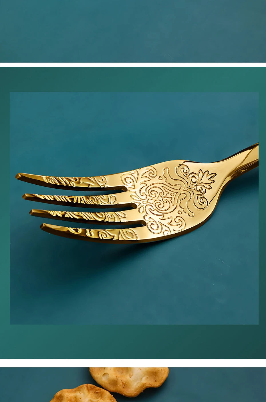 Gold Cutlery Set Stainless Steel Fork Spoons Knife Tableware Kit
