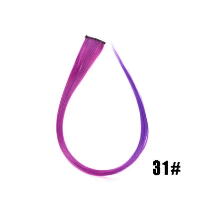 Synthetic Clip-In Hair Extensions