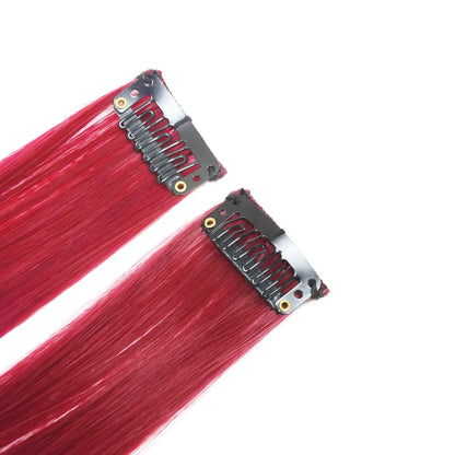 Synthetic Clip-In Hair Extensions