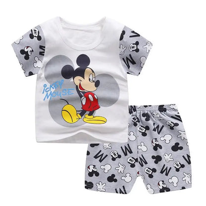 Casual Baby & Kids Sport Clothing Set – Disney Mickey Mouse (Boys, 9M–4Y)