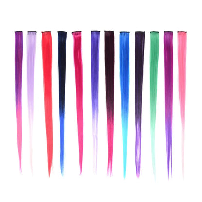 Synthetic Clip-In Hair Extensions