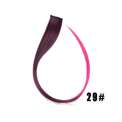 Synthetic Clip-In Hair Extensions