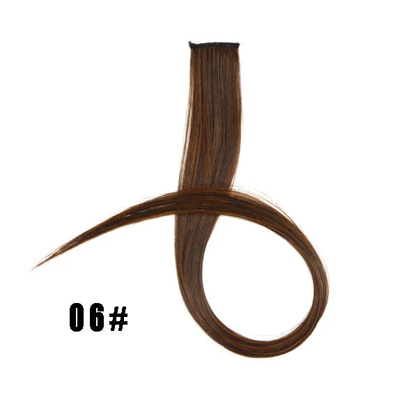 Synthetic Clip-In Hair Extensions