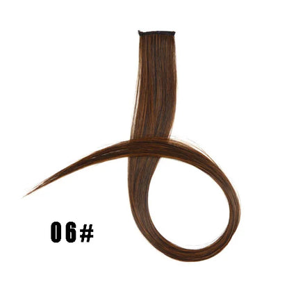 Synthetic Clip-In Hair Extensions