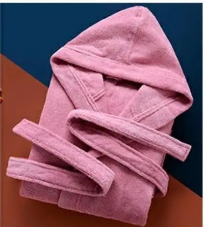 Autumn Winter Thick Pure Cotton Bathrobe