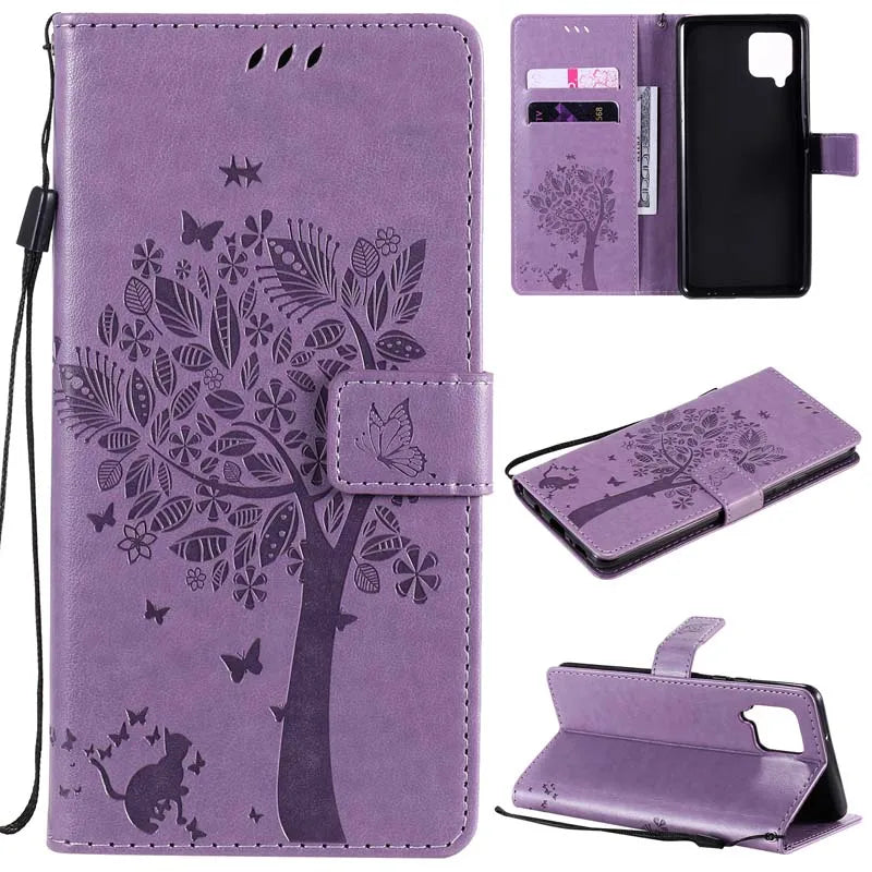 PU Leather Wallet Case for Samsung Galaxy A Series