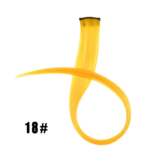 Synthetic Clip-In Hair Extensions