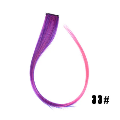 Synthetic Clip-In Hair Extensions