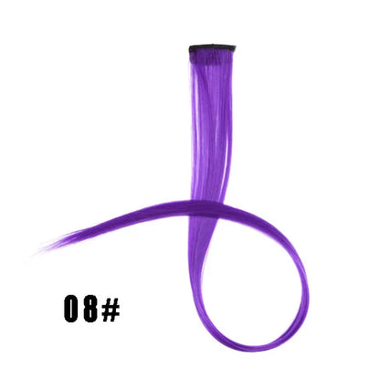 Synthetic Clip-In Hair Extensions