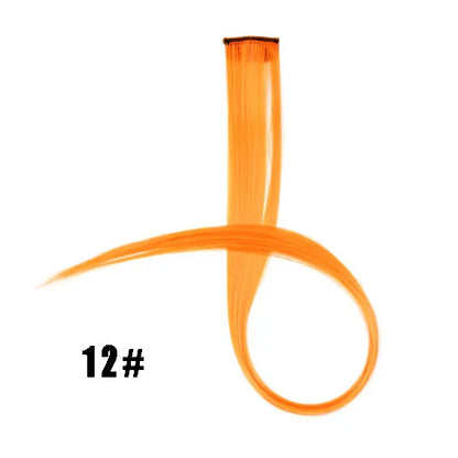 Synthetic Clip-In Hair Extensions