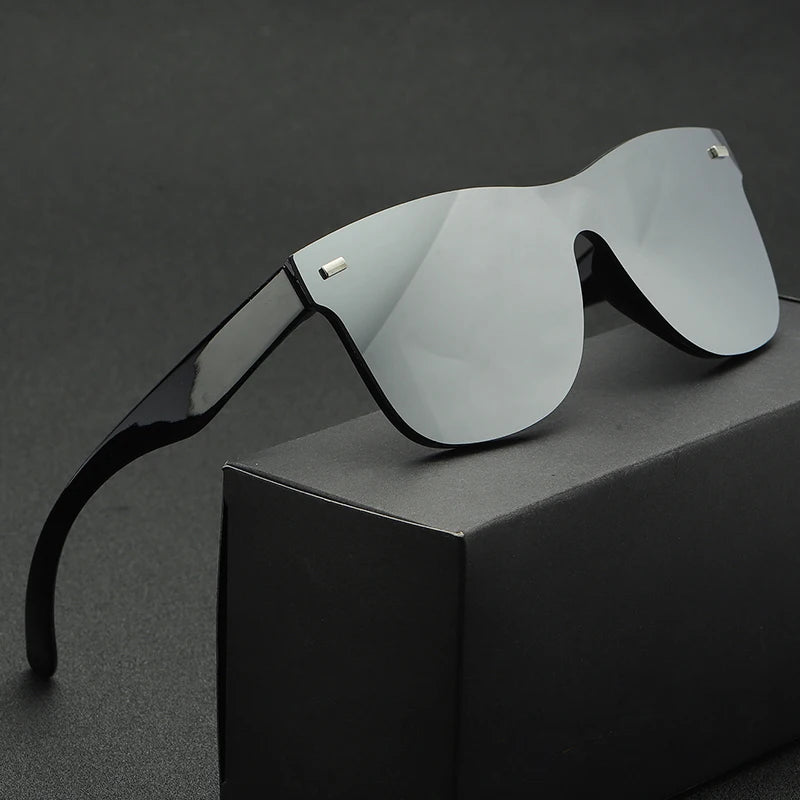 Vintage Polygon Metal Sunglasses