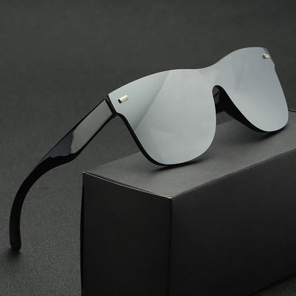Vintage Polygon Metal Sunglasses