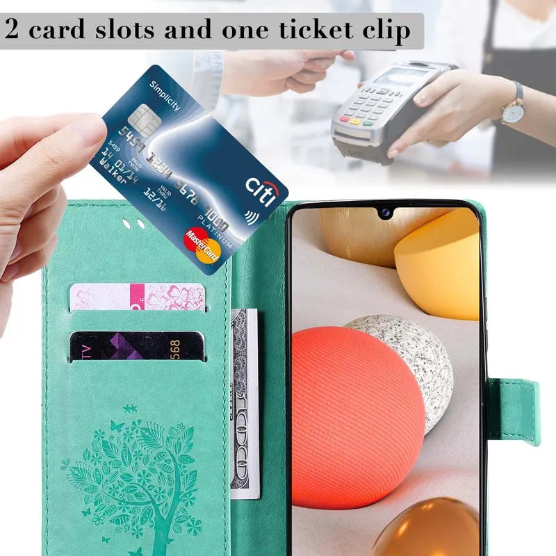 PU Leather Wallet Case for Samsung Galaxy A Series