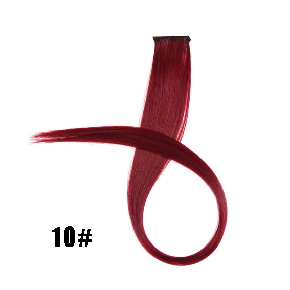 Synthetic Clip-In Hair Extensions