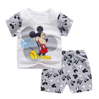 Casual Baby & Kids Sport Clothing Set – Disney Mickey Mouse (Boys, 9M–4Y)
