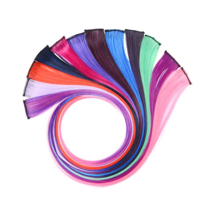 Synthetic Clip-In Hair Extensions