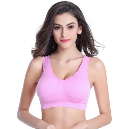 S–7XL Plus Size Seamless Wireless Bra