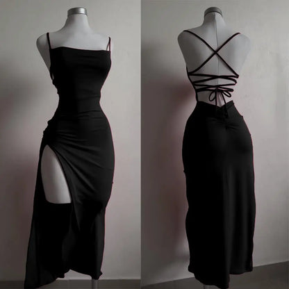 2025 Hot Summer Halter Dress – Spice Girl Style with a Bold Edge