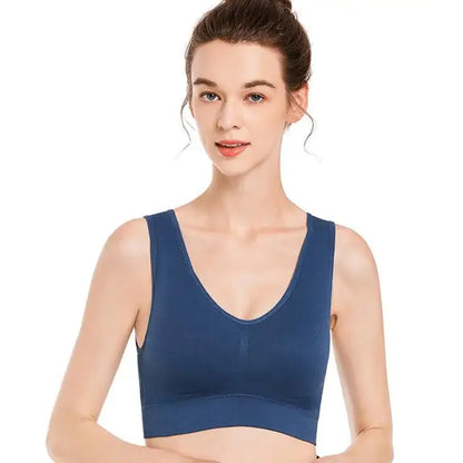 S–7XL Plus Size Seamless Wireless Bra