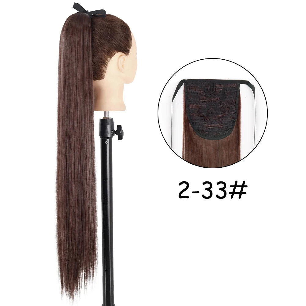 34-Inch Synthetic Ponytail Hair Extension