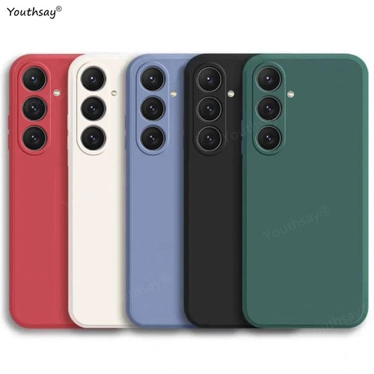 Liquid Silicone Soft Case for Samsung Galaxy A16 / A15 / A36 / A56 / A55