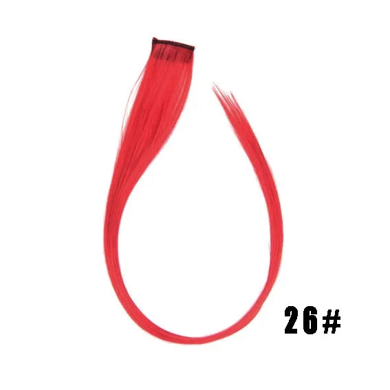 Synthetic Clip-In Hair Extensions