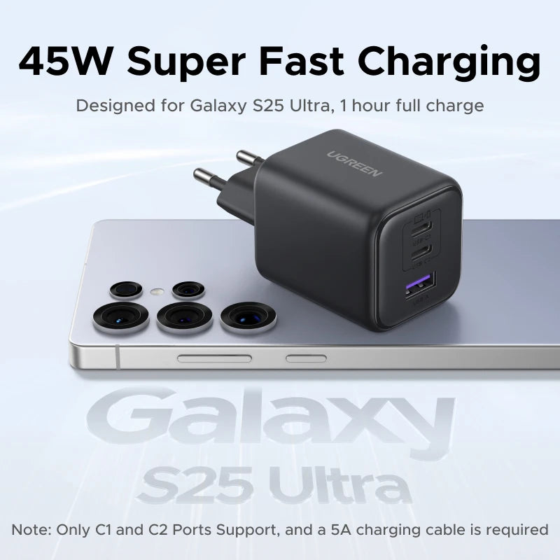 UGREEN 45W GaN USB-C Fast Charger