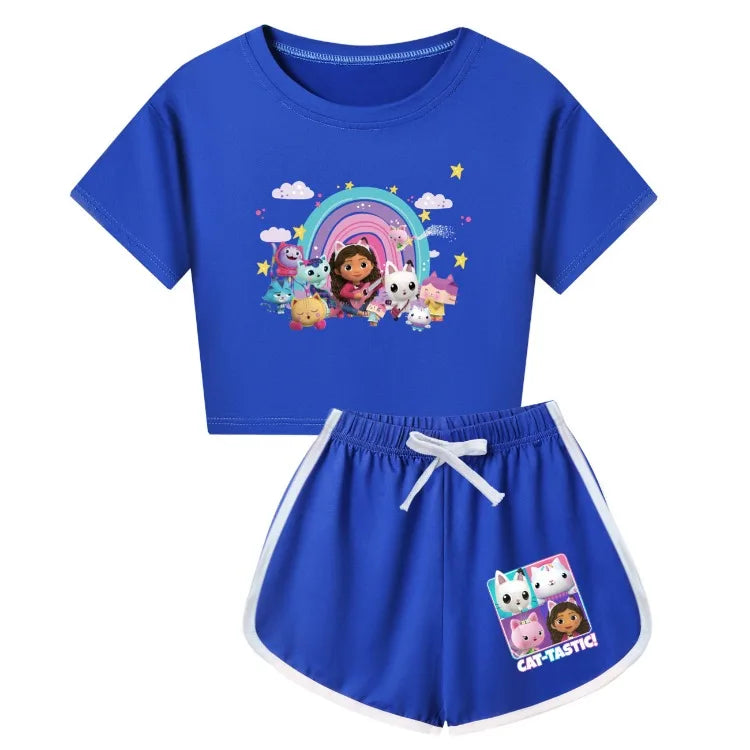 Gabby Style 2PCS Kids Sports Outfit