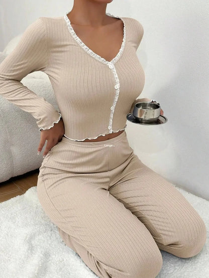 2025 Autumn Winter Women’s Pajama Set