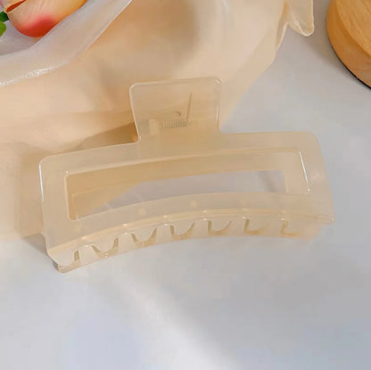 Korean Large Solid Hair Claw